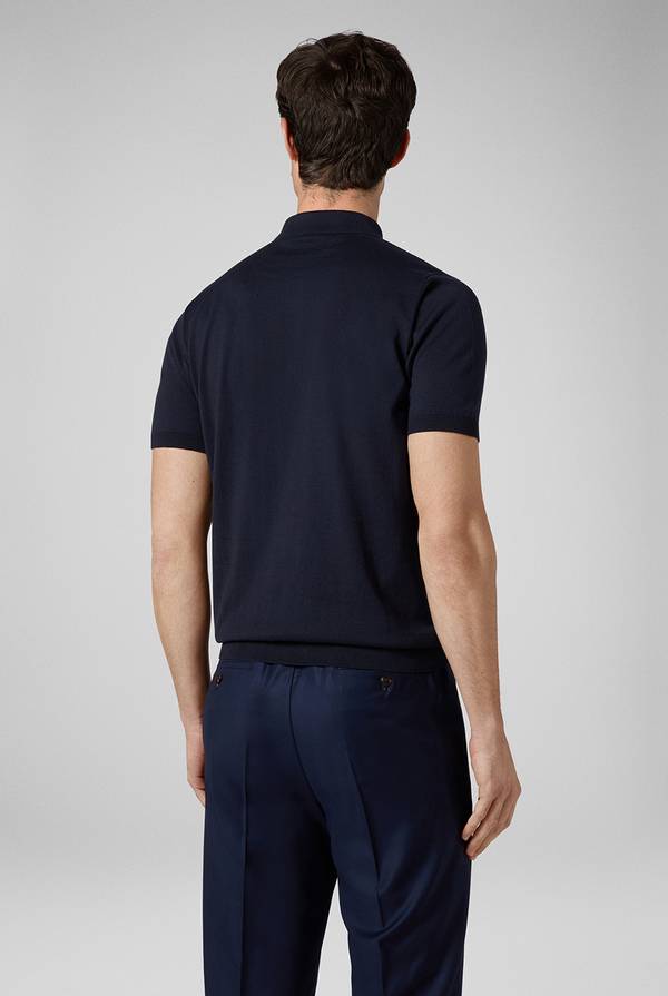 Pull Pal Zileri Polo in puro cotone a maniche corte Vendita Calda