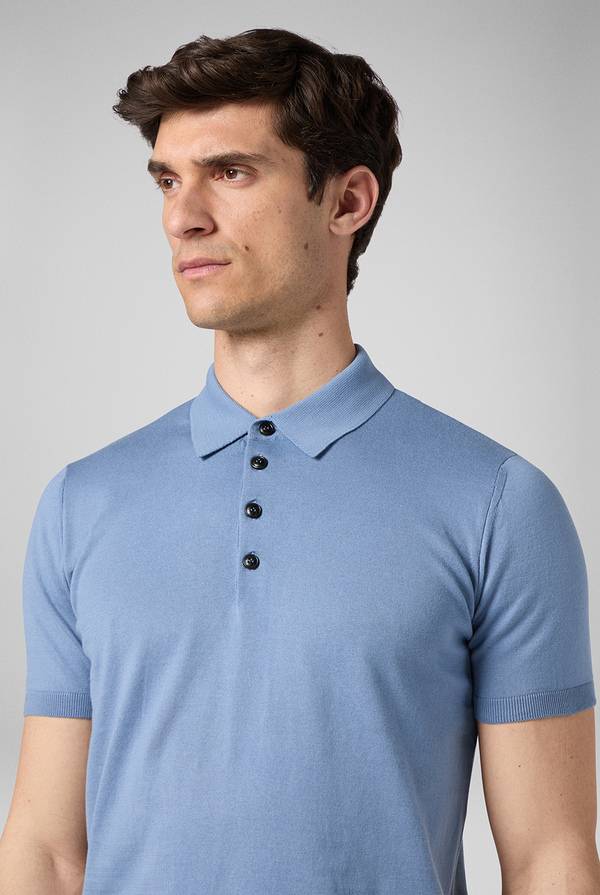 Pull Pal Zileri Polo in puro cotone a maniche corte Vendita Economica