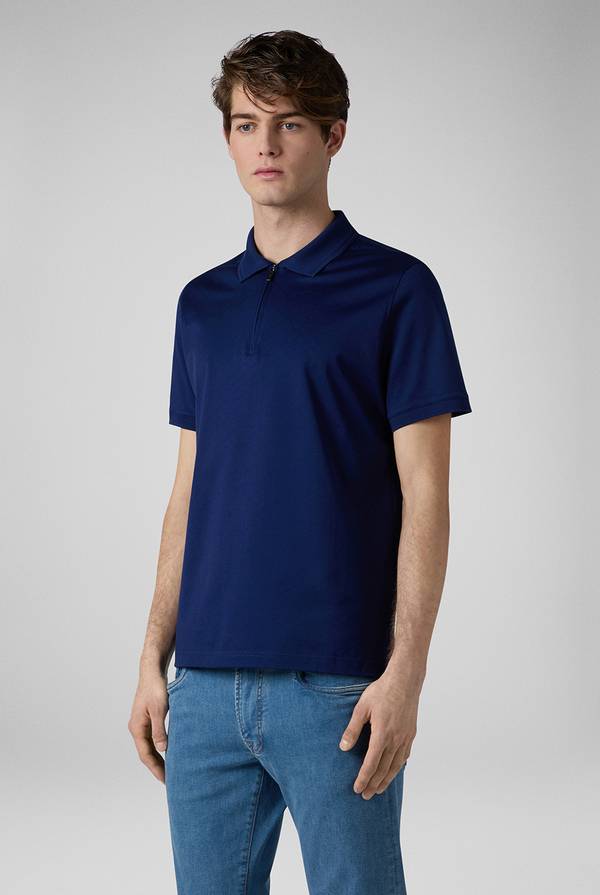 Pull Pal Zileri Polo con monogramma allover 2025