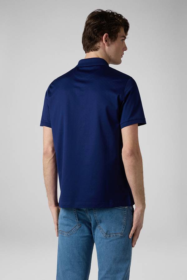 Pull Pal Zileri Polo con monogramma allover 2025