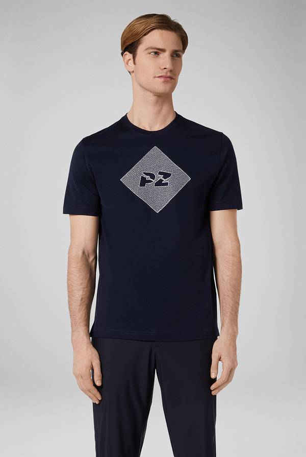 Pull Pal Zileri Tshirt in cotone mercerizzato Italia