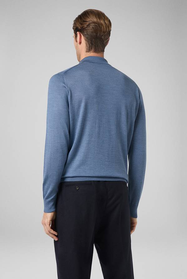 Pull Pal Zileri Polo in lana e seta Negozi Online