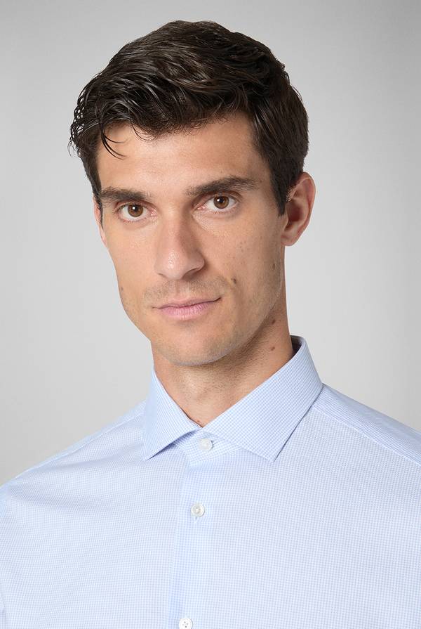 Pull Pal Zileri Camicia micro jacquard con collo Torino Acquista Ora