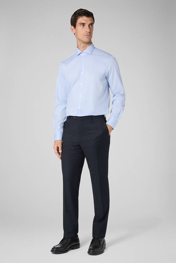 Pull Pal Zileri Camicia a righe con collo Torino Consegna Veloce