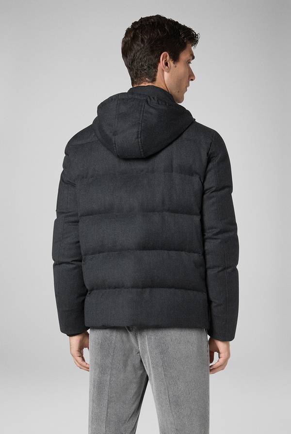 Pull Pal Zileri Bomber in pura lana con cappuccio removibile Shopping Online