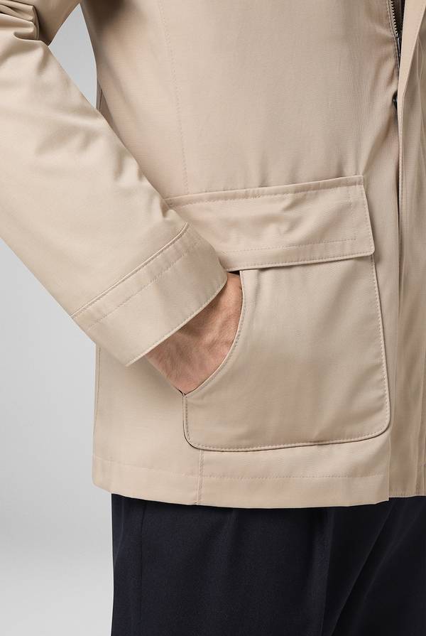 Pull Pal Zileri Oyster Field Jacket in cotone tecnico idro repellente Affare Del Giorno