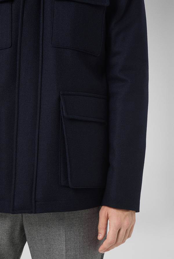 Pull Pal Zileri Field Jacket in lana tecnica resistente all'acqua Negozio