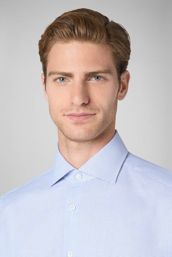 Pull Pal Zileri Camicia micro jacquard 2025