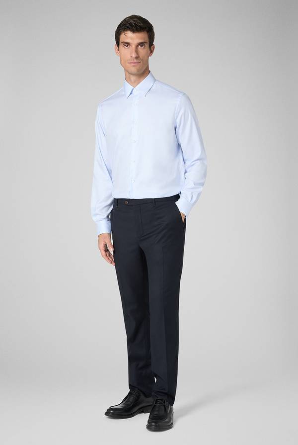 Pull Pal Zileri Camicia micro jacquard In Linea
