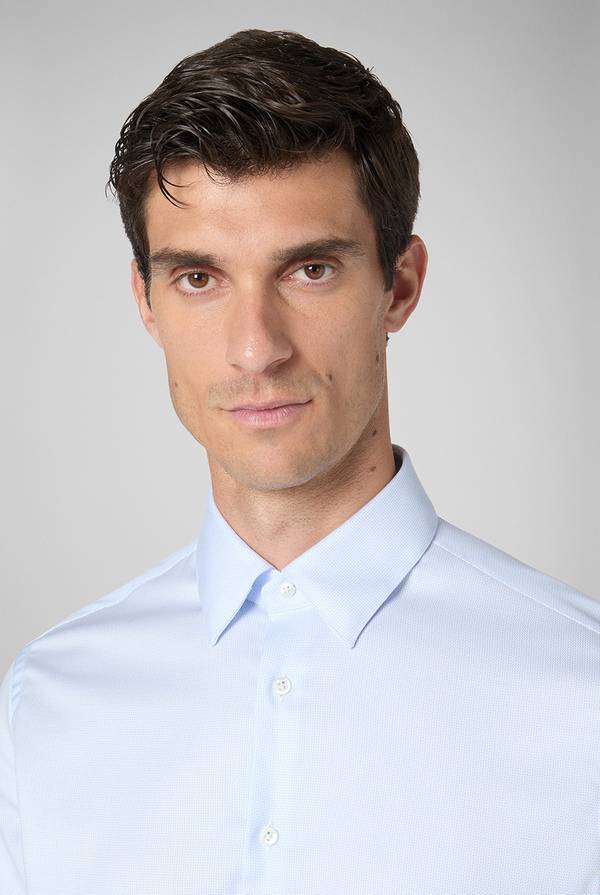Pull Pal Zileri Camicia micro jacquard In Linea