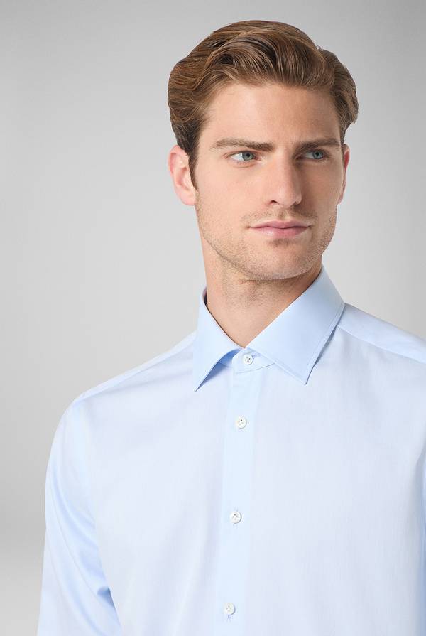 Pull Pal Zileri Camicia micro fantasia Sostegno trimestrale