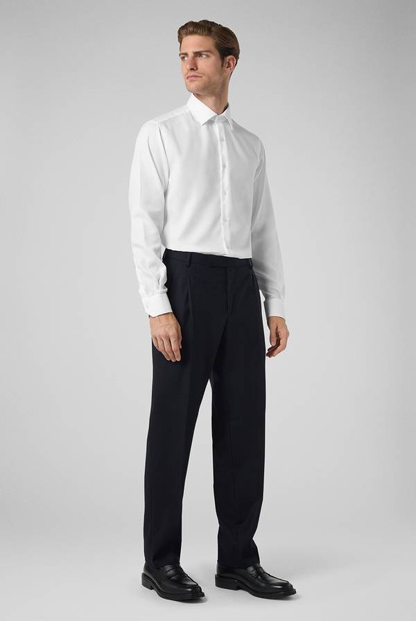 Pull Pal Zileri Camicia bianca micro fantasia Qualità Garantita