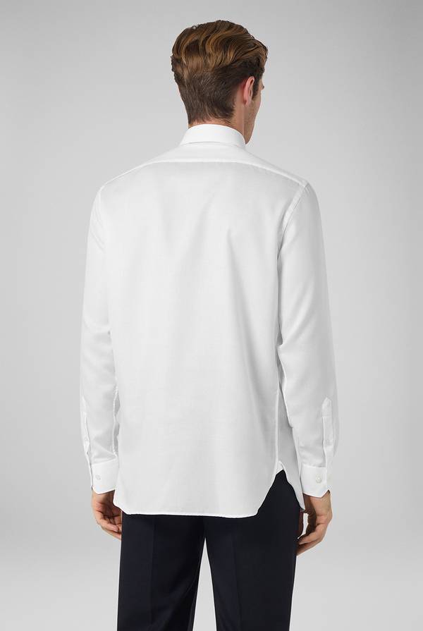 Pull Pal Zileri Camicia bianca micro fantasia Qualità Garantita