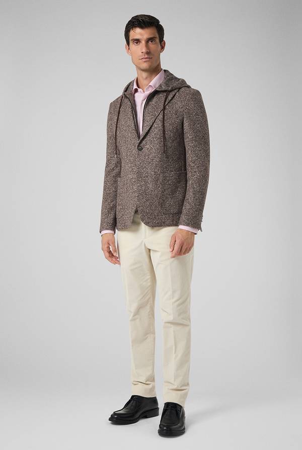 Pull Pal Zileri Camicia in cotone, viscosa e seta melange Promozione Limitata