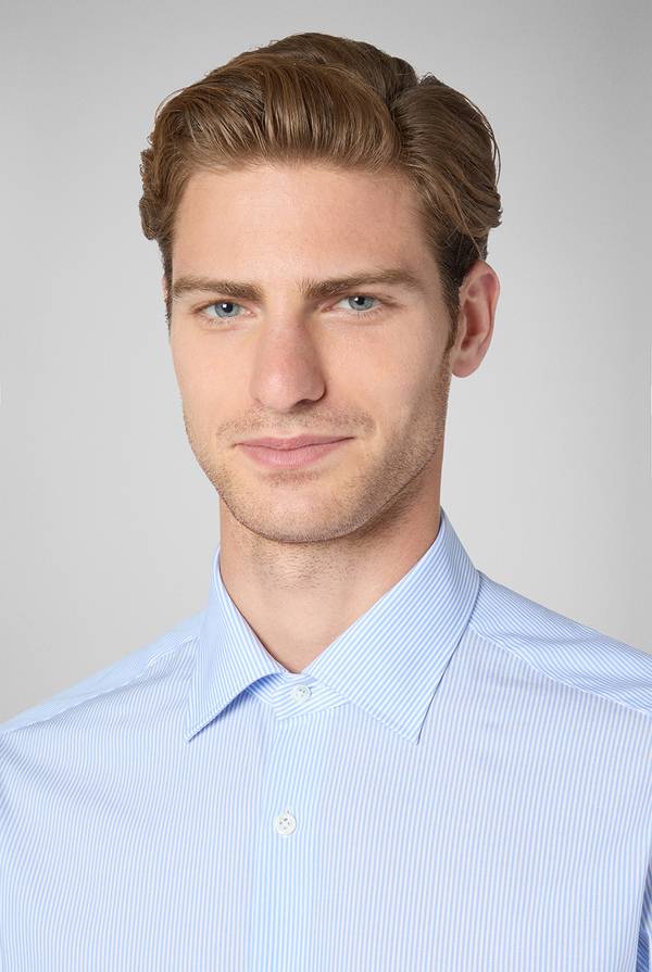 Pull Pal Zileri Camicia in puro cotone con collo Milano Online