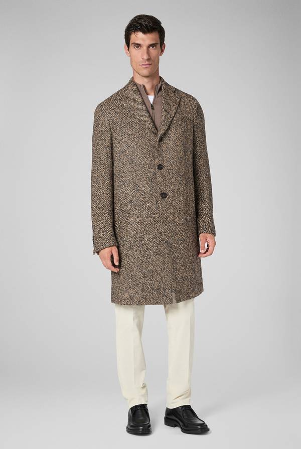 Pull Pal Zileri Cappotto in bouclè, seta e mohair Offerte