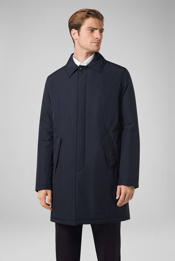 Pull Pal Zileri Car coat in tessuto tecnico Vendita Calda