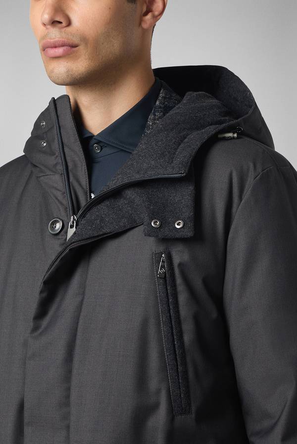 Pull Pal Zileri Parka in lana Saldi Di Fabbrica