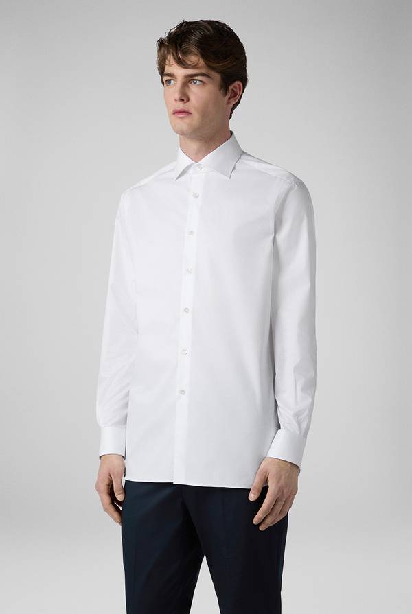 Pull Pal Zileri Camicia in cotone con polsini da gemelli Qualità