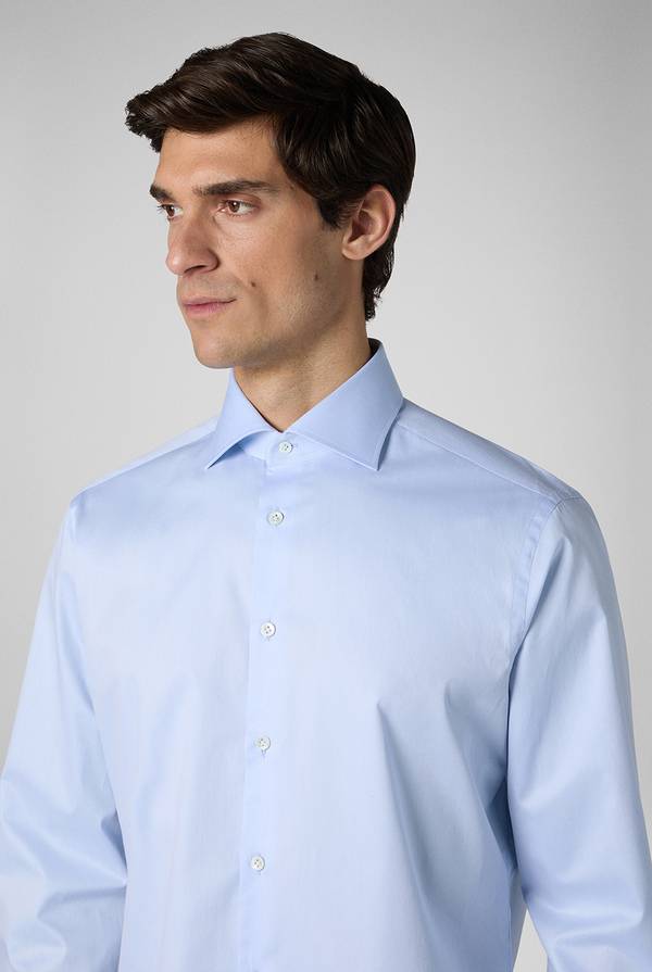Pull Pal Zileri Camicia in cotone con polsini da gemelli Online