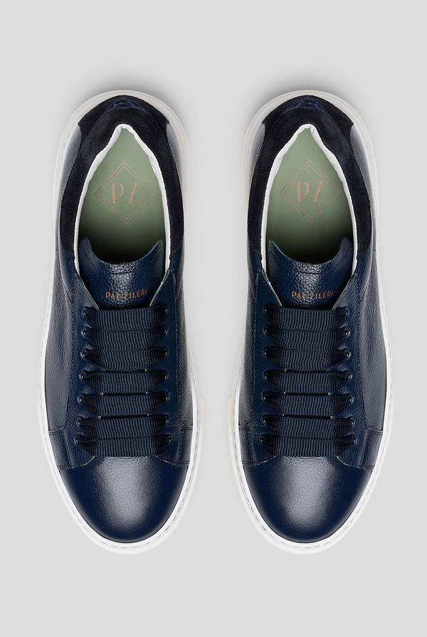Pull Pal Zileri Sneakers in pelle Negozi Online