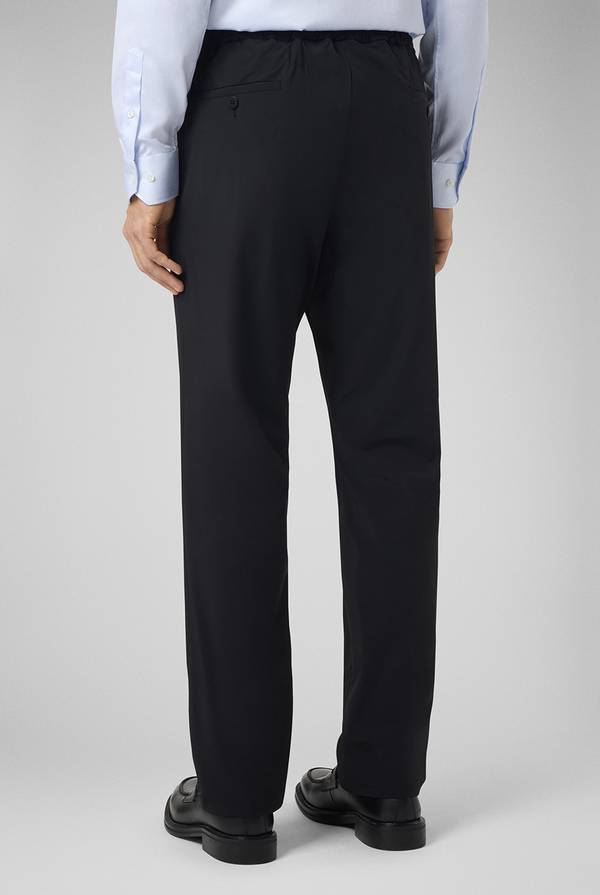 Pull Pal Zileri Pantaloni in pura lana con coulisse regolabile Affare Del Giorno