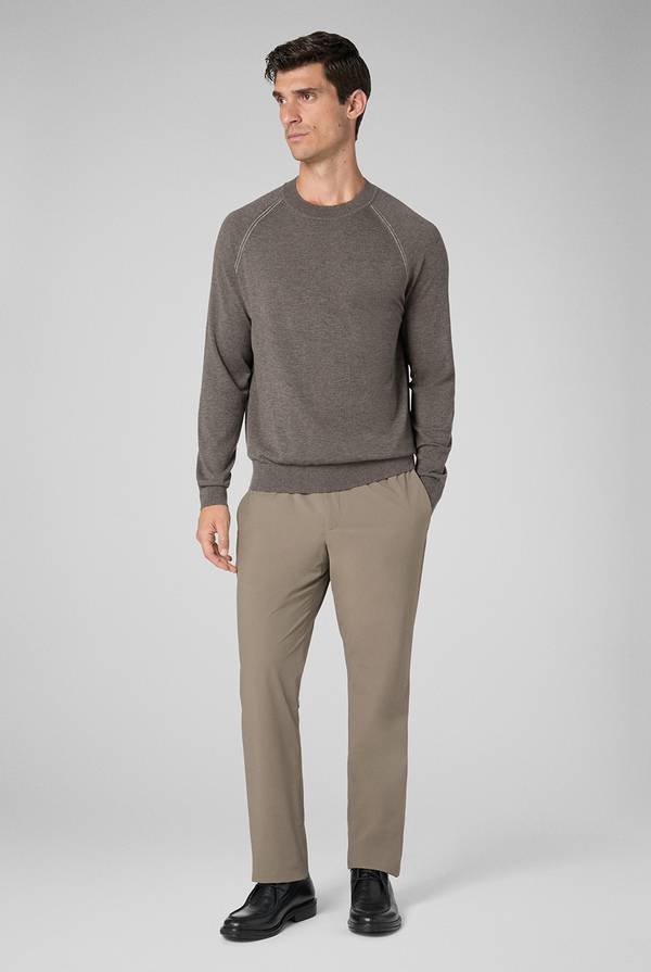 Pull Pal Zileri Pantaloni in pura lana con coulisse regolabile Prezzo Ridotto