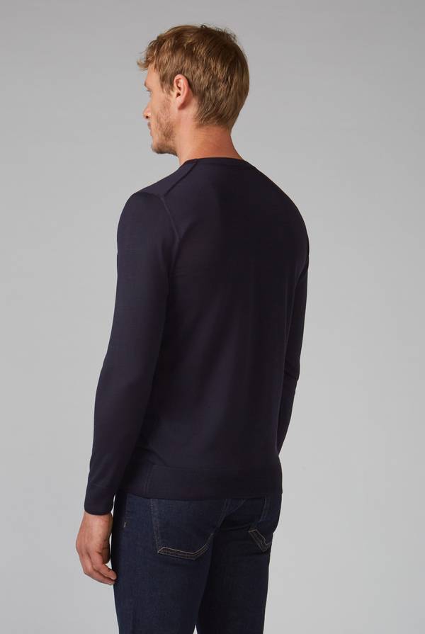 Pull Pal Zileri Maglia girocollo finezza 18 Enormi risparmi