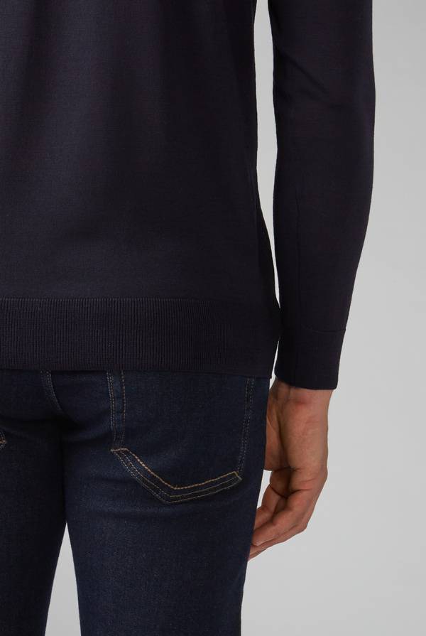 Pull Pal Zileri Maglia girocollo finezza 18 Enormi risparmi