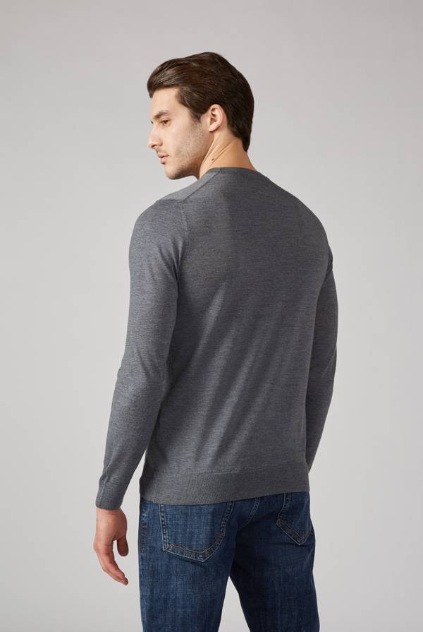 Pull Pal Zileri Maglia girocollo finezza 18 Prezzo basso