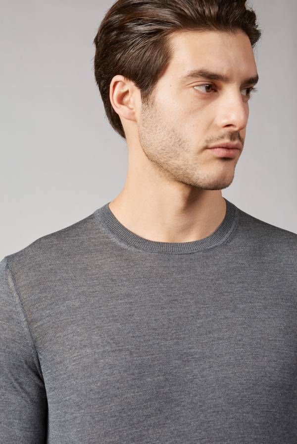 Pull Pal Zileri Maglia girocollo finezza 18 Prezzo basso