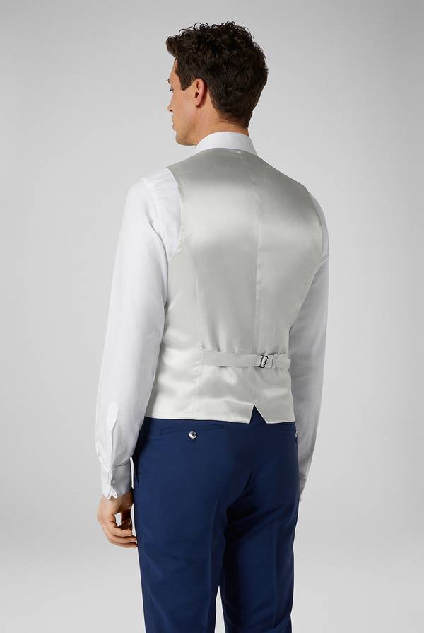 Pull Pal Zileri Gilet in satin della linea Cerimonia con allacciatura a quattro bottoni Promozione temporanea