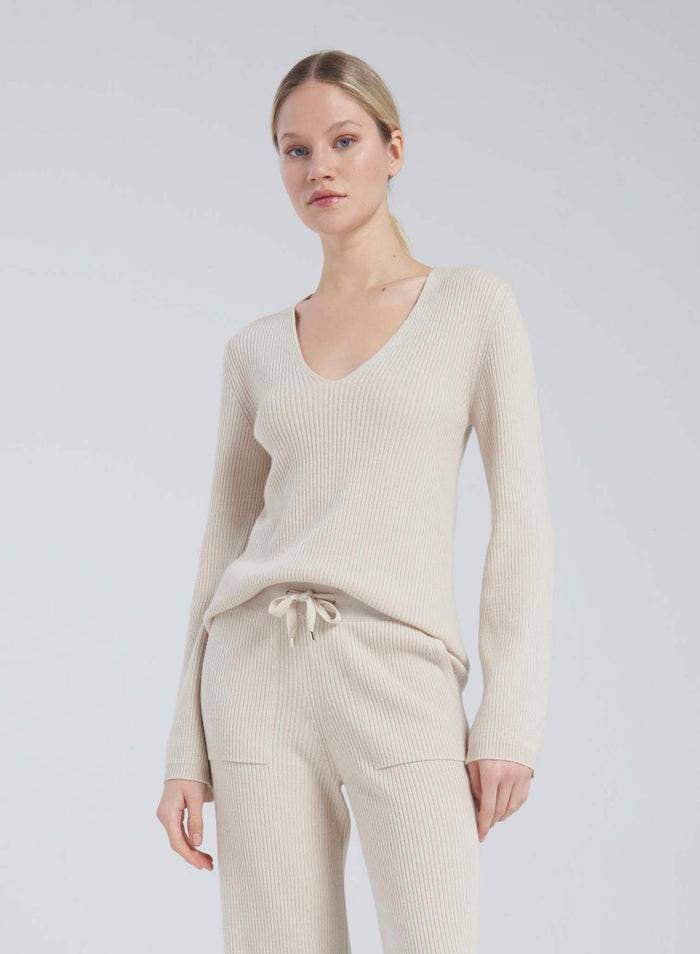 Lorena Antoniazzi MAGLIA IN LANA, CASHMERE E SETA Consegna Veloce