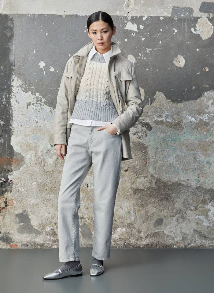 Lorena Antoniazzi MAGLIA A TRECCE SFUMATE Fino Al -60%