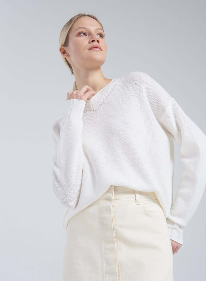 Lorena Antoniazzi MAGLIA IN LANA Affare Del Giorno