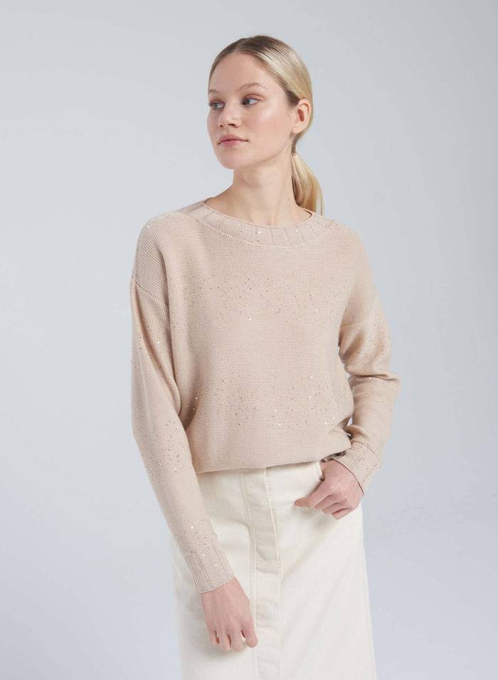 Lorena Antoniazzi MAGLIA IN LANA VERGINE Sottocosto