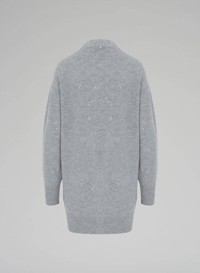 Lorena Antoniazzi CARDIGAN IN MAGLIA Vendita Economica