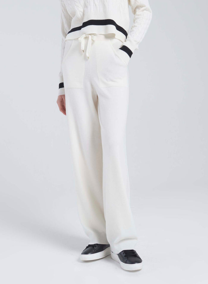 Lorena Antoniazzi PANTALONI IN MAGLIA Moda