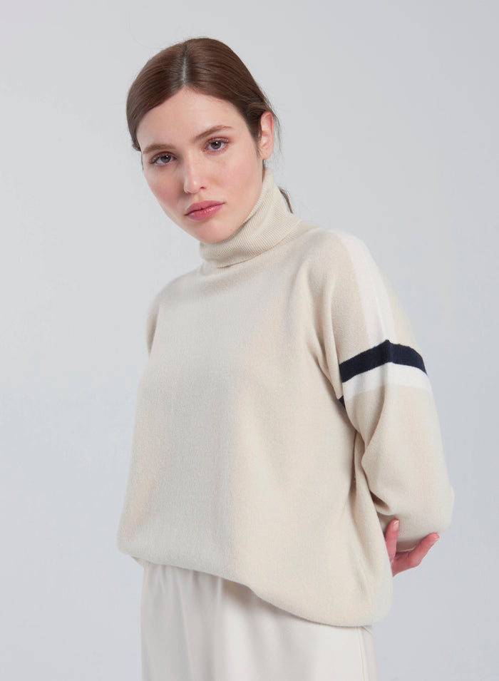 Lorena Antoniazzi MAGLIA IN LANA, CASHMERE E SETA Fino Al -60%