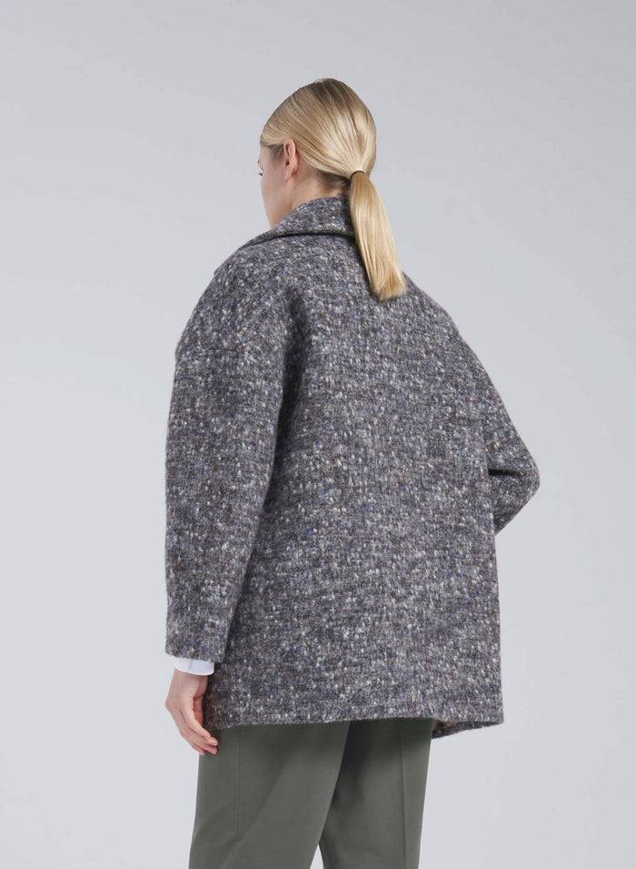 Lorena Antoniazzi CAPPOTTO IN ALPACA E LANA Novità
