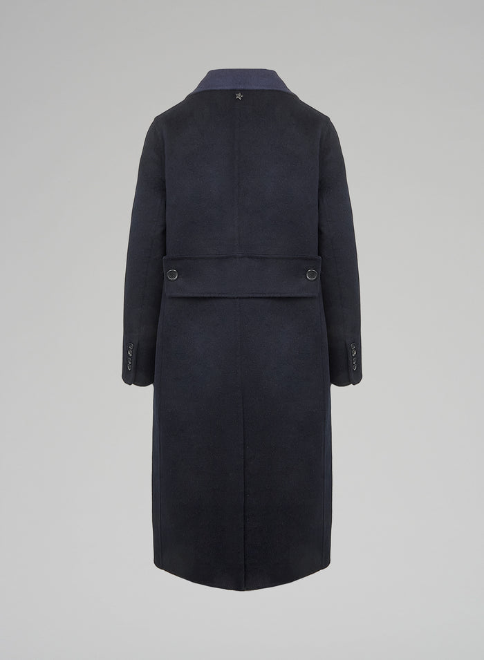 Lorena Antoniazzi CAPPOTTO IN LANA E ANGORA Sconto