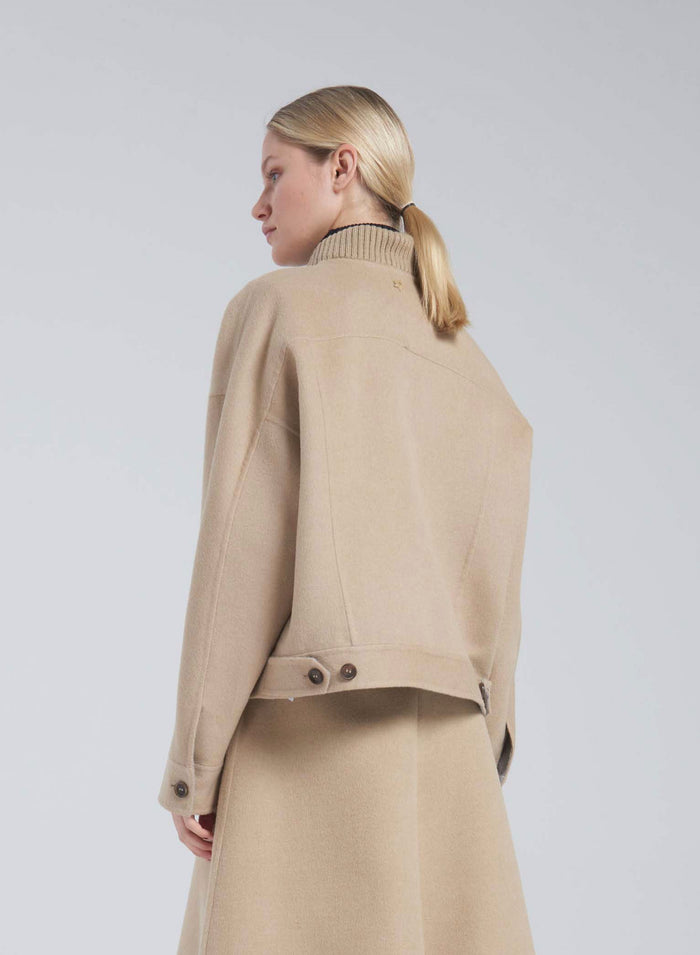 Lorena Antoniazzi BOMBER IN LANA E ANGORA Saldi