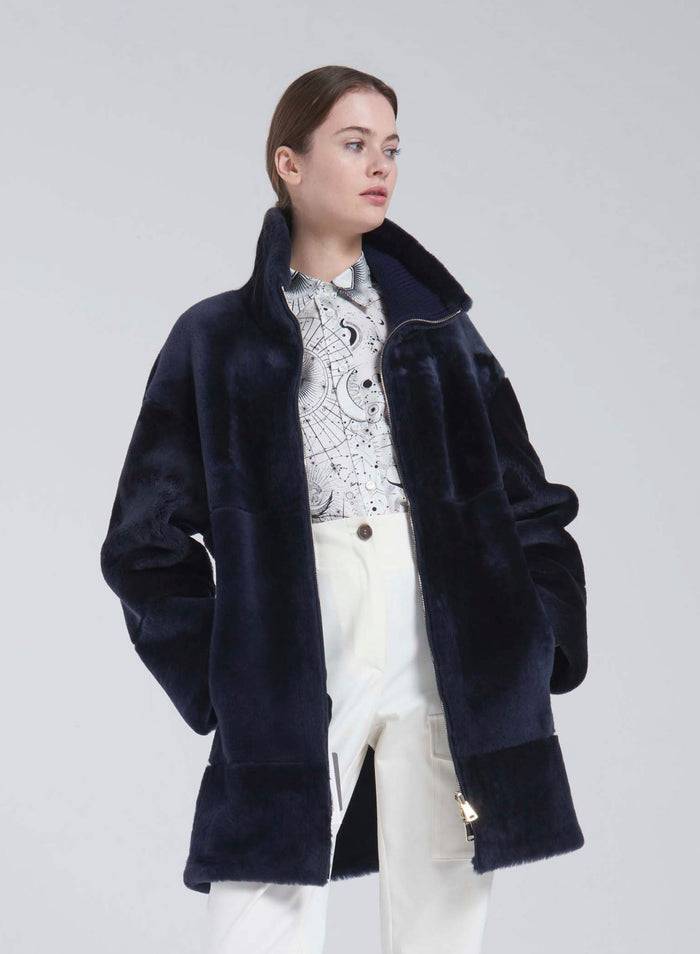 Lorena Antoniazzi CAPPOTTO IN MONTONE Vendite Flash