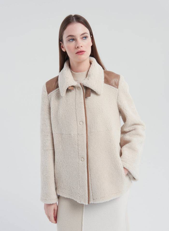 Lorena Antoniazzi CAPPOTTO IN MONTONE Nuova