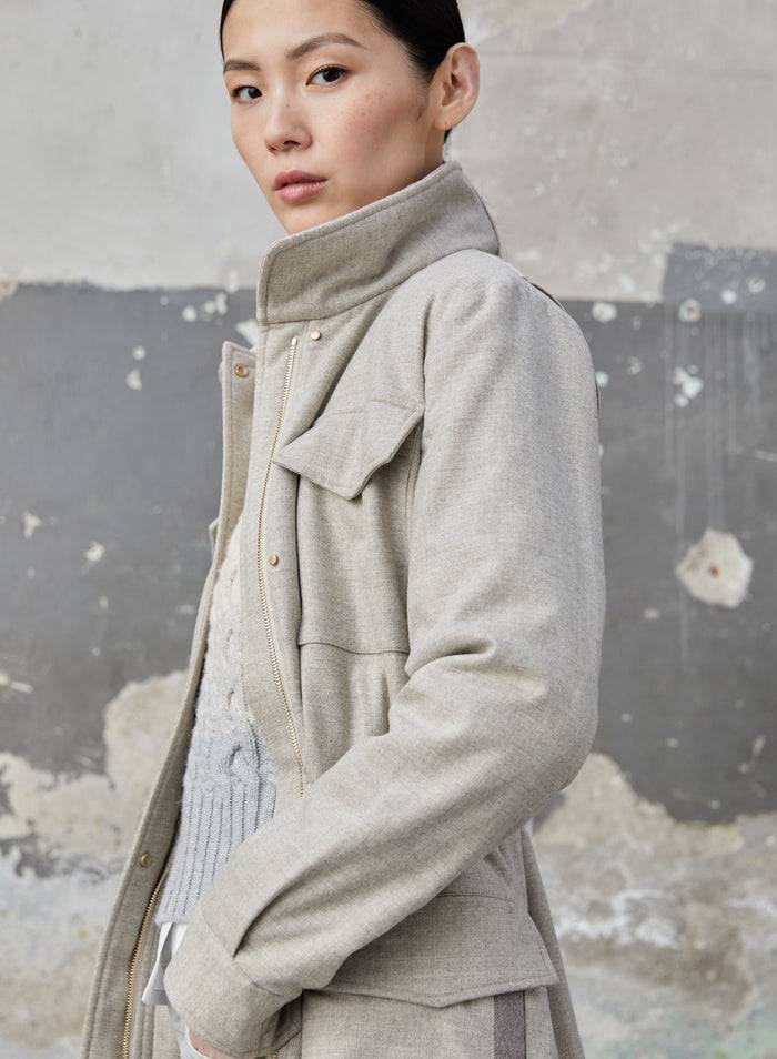 Lorena Antoniazzi SAHARIANA IN FLANELLA STRETCH Promozione Limitata