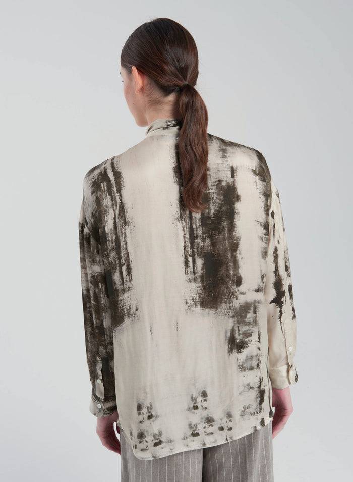 Lorena Antoniazzi CAMICIA IN VISCOSA STAMPATA Italia
