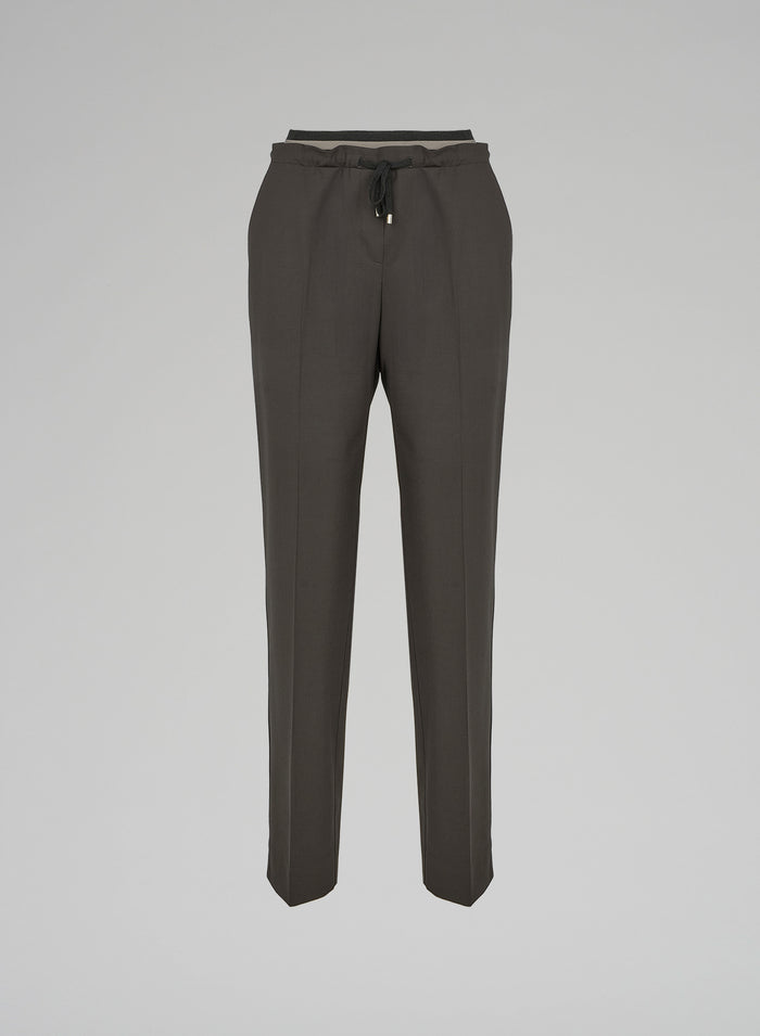 Lorena Antoniazzi JOGGERS IN LANA Fino Al -60%