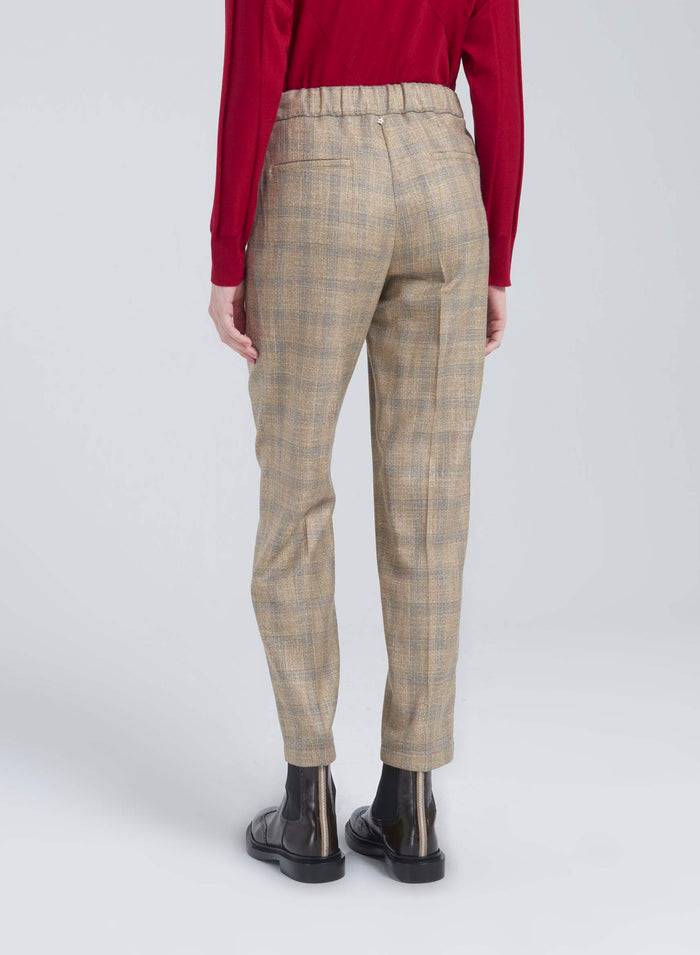 Lorena Antoniazzi JOGGERS IN IN LANA E VISCOSA Sottocosto