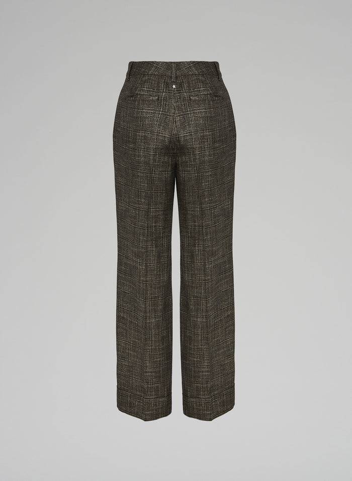Lorena Antoniazzi PANTALONI IN LANA E VISCOSA Offerta