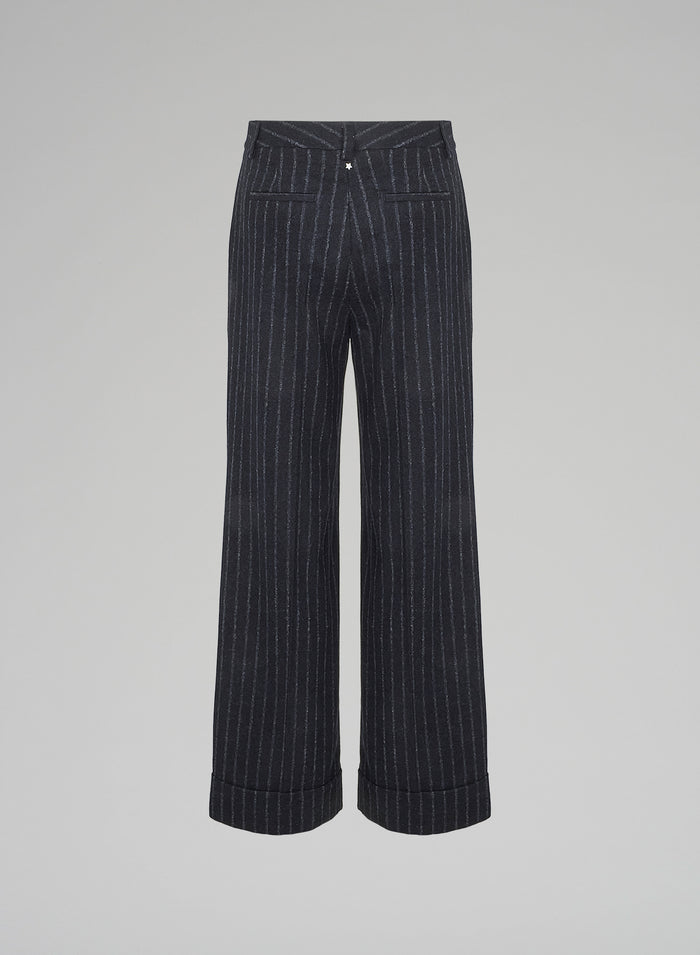 Lorena Antoniazzi PANTALONI IN ALPACA E LANA Economico